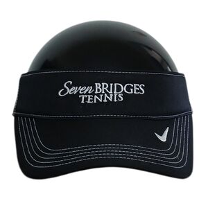 Nike Dri-FIT Ace tennis visor with Seven Bridges Tennis BLK